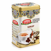 Turko Baba Sahlep Flavored Instant Drink Powder, Tin Box, 250g