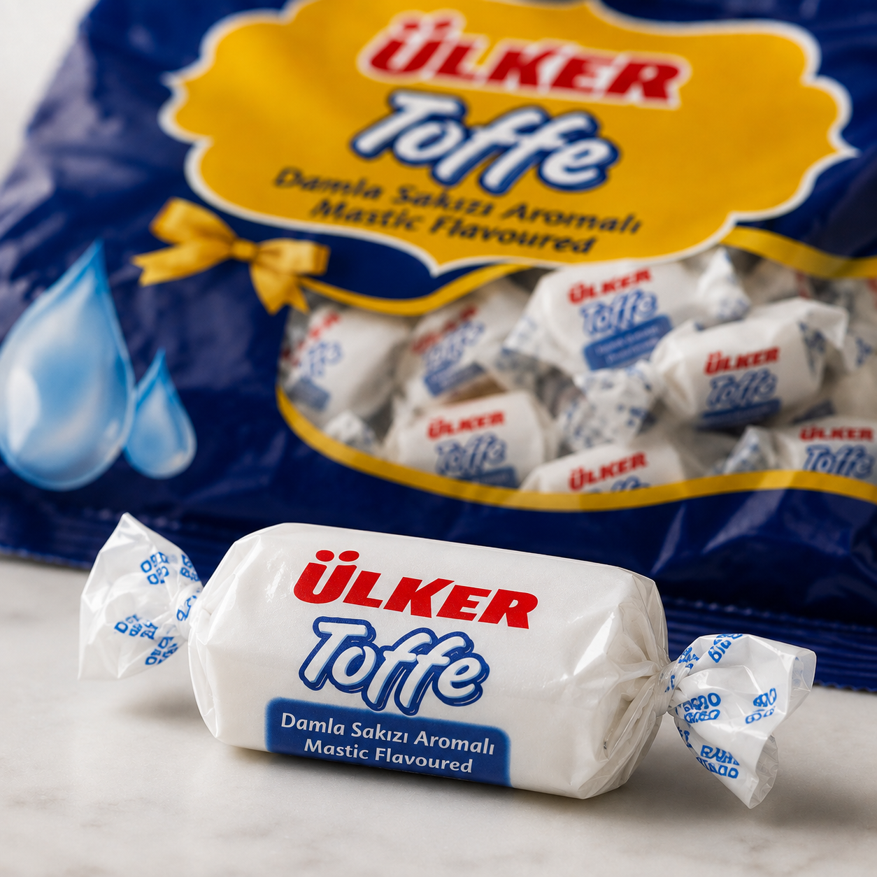 Ülker Toffe Mastic Flavored Chewing Gum - 330 g