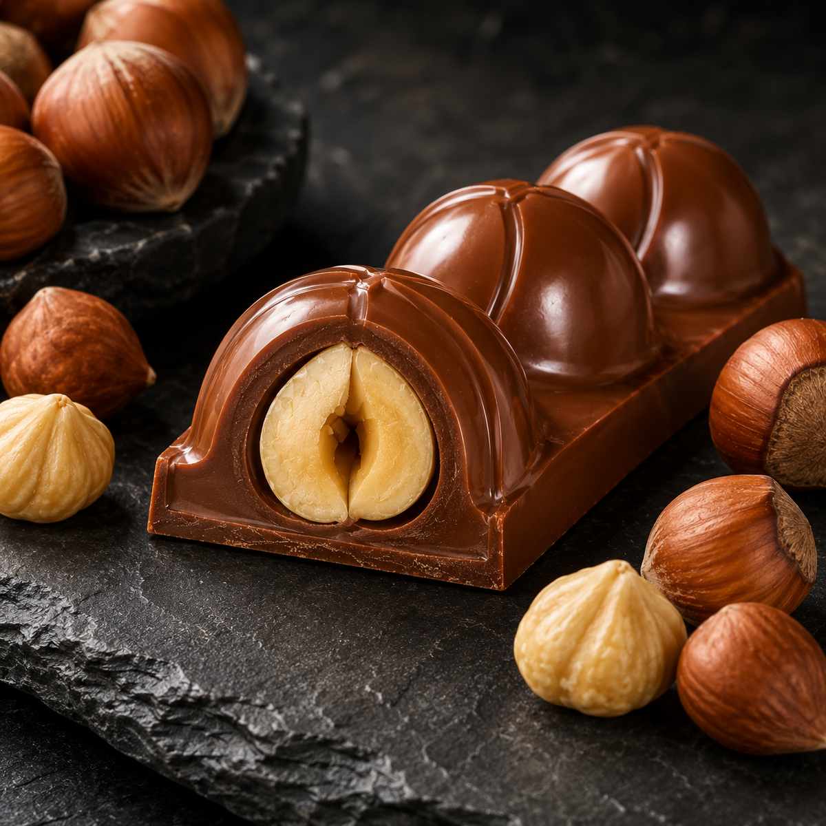 Ülker Chocolate Hazelnut Dream Milk Chocolate with Hazelnuts 40.5g - Product of Turkey