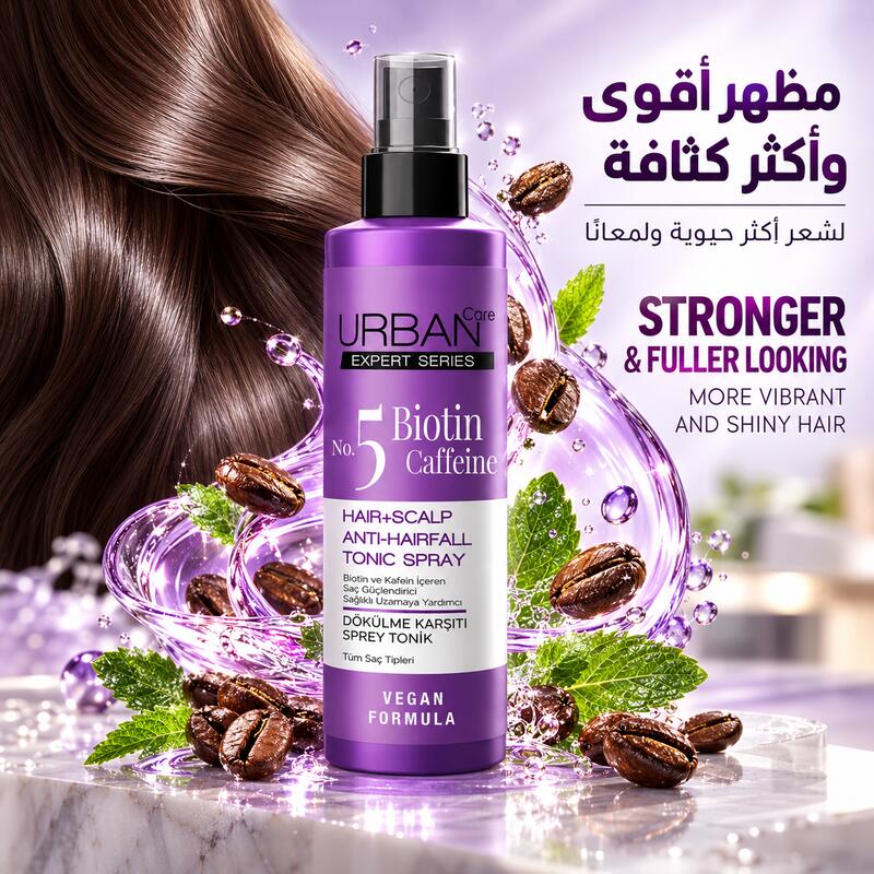 Urban Care Expert Series Biotin & Caffeine Hair Tonic Spray 200 ml