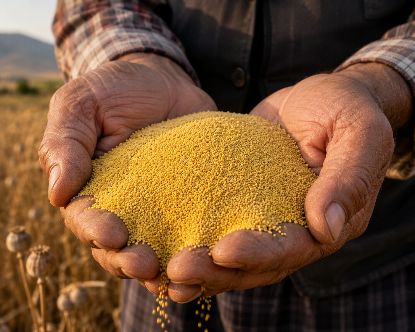 Organic Yellow Poppy Seeds - 100% Natural - Premium Quality - 250g, 400g, 800g