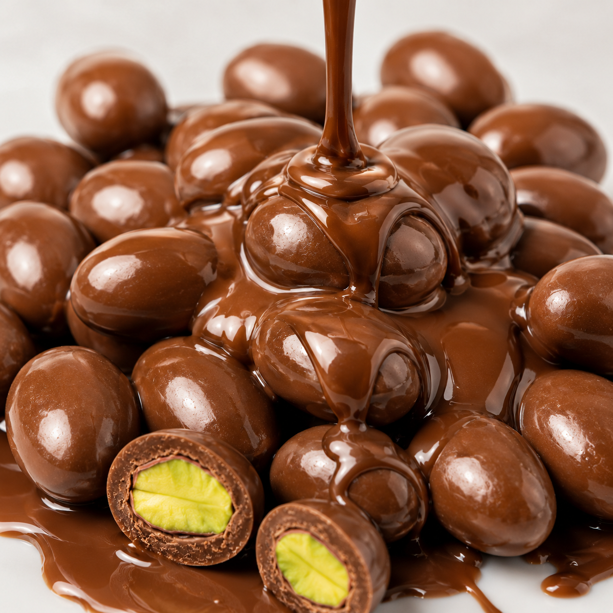 Zaitoune Milk Chocolate Coated Pistachio Dragees - 180g